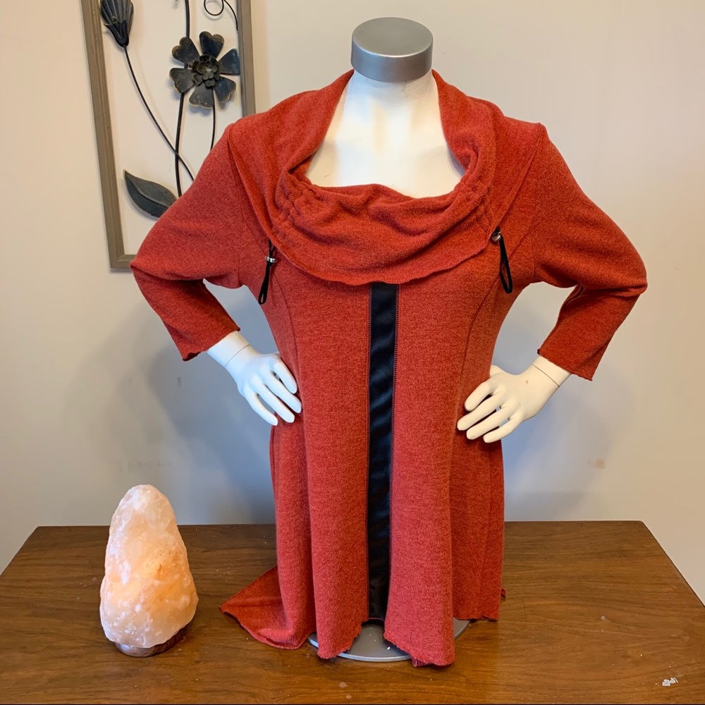 Cowl neck sweater